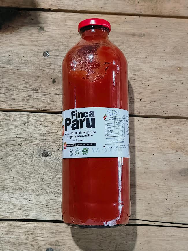 Salsa de tomate Finca paru